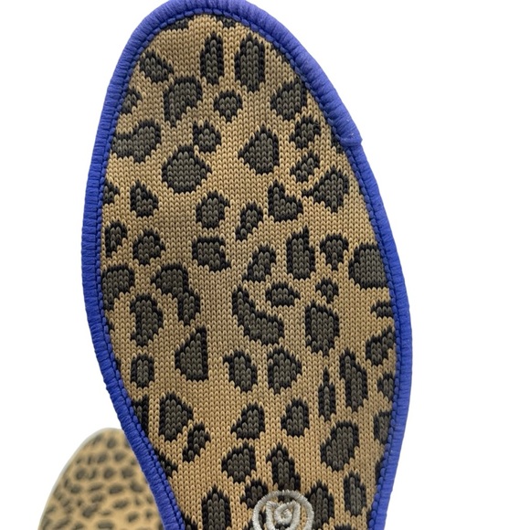 Rothy’s The Almond Loafer In Small Leopard Print Knit Flat Size 9. - Picture 10 of 13